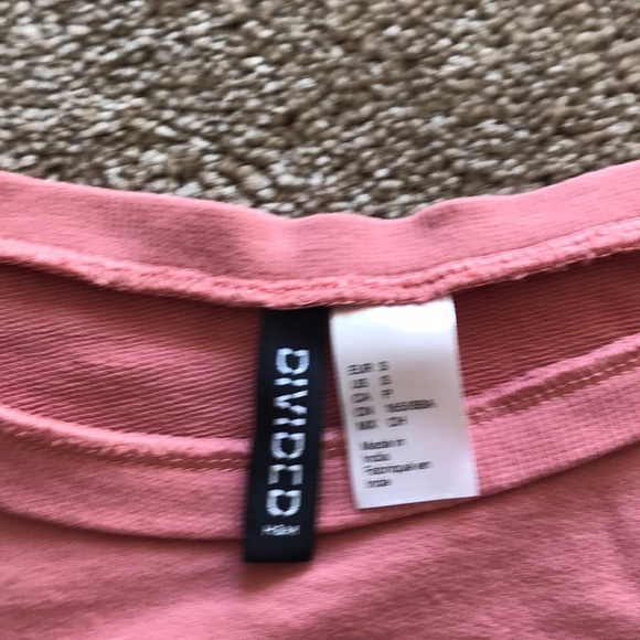 Divided H&M Girl Clique Cropped Sweatshirt Small - Picture 2 of 3